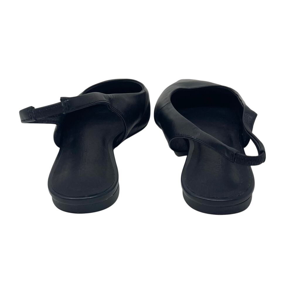 Tony Bianco Women's Javier Pointed Toe Slingback Flats - Black - Size 7.5 - Picture 7 of 9